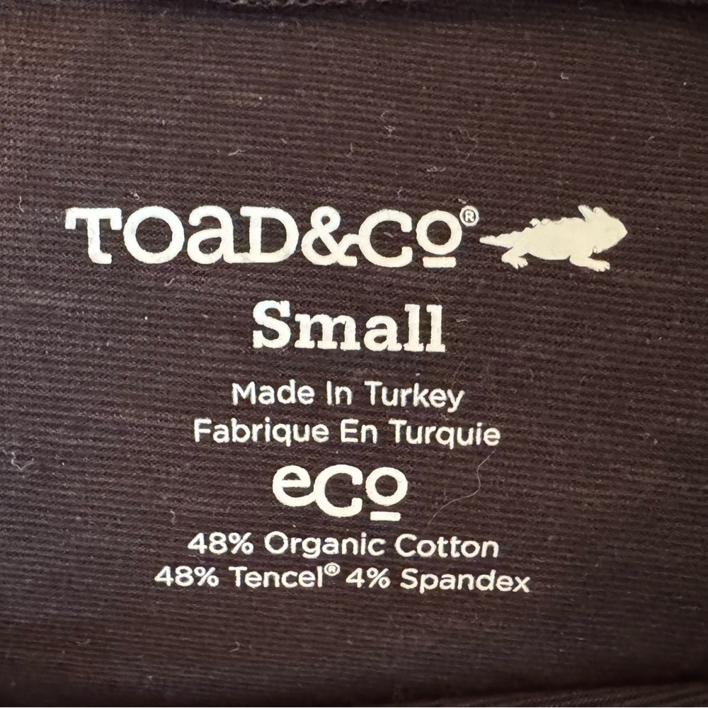 Toad & Co size small black Winmore II mini dress - Picture 4 of 7